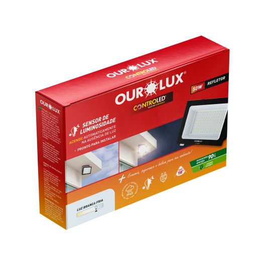 Refletor CONTROLED SENSOR de LUMINOSIDADE  50W  6500K