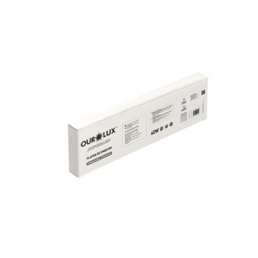Painel LED Modular 40W 6500K Embutir Retangular