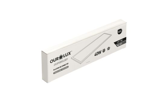 PAINEL LED Modular 40W 2700K Sobrepor Retangular