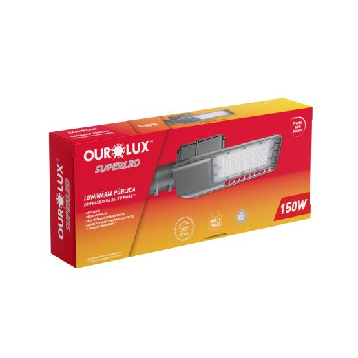 Luminária Pública LED 150W BIVOLT  4000K
