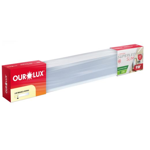 Luminária Superled SLIM 30CM 9W BIV 3000K