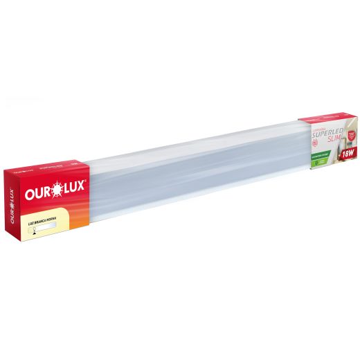 Luminária Superled SLIM 60CM 18W BIV 3000K