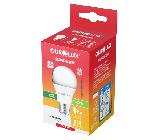 Superled Alta Potência 15W Bivolt 6500K