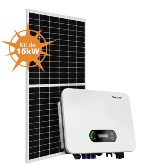 Gerador Solar 15,68 kWp - 15kW - 3x220V - Telha Fibrocimento
