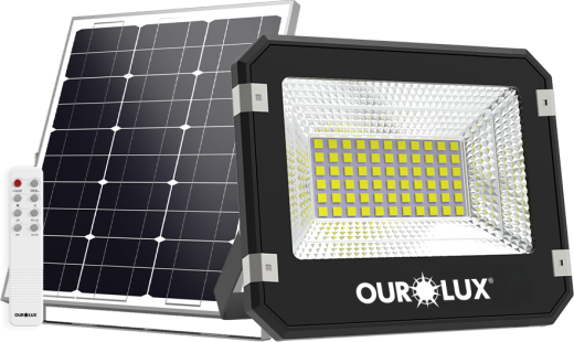 Projetor SOLAR  200W  6500K  PRETO