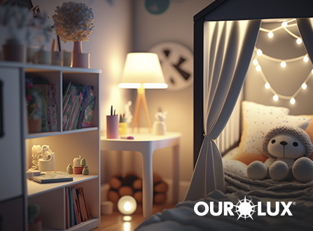 Como escolher a iluminação ideal para quarto infantil?